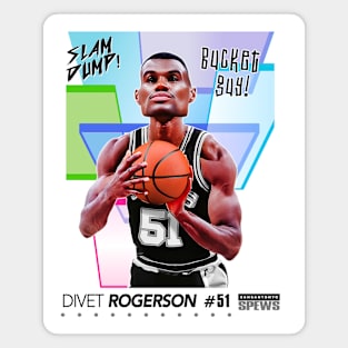 Dump Sports Basketball - Divet Rogerson Magnet